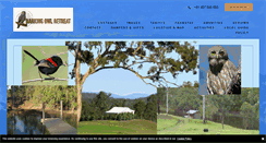 Desktop Screenshot of barkingowlretreat.com.au